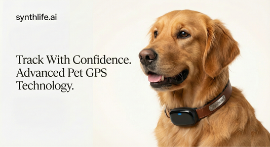 Pet GPS Tracker – Real-Time Location for Dogs & Cats | SynthLife