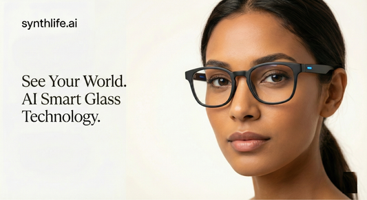 AI Smart Glasses with HD Camera & Bluetooth – Hands-Free Calls, Music & Voice Assistant